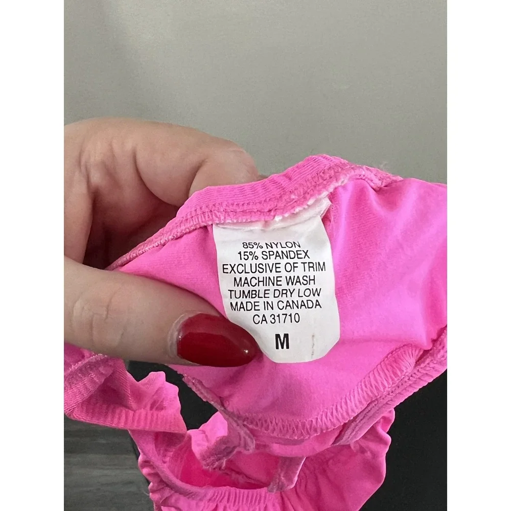 Vintage Hot Pink Men's Underwear Briefs Size M